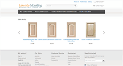 Desktop Screenshot of lakesidemoulding.com